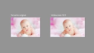 COMO TRANSFORMAR FOTO PARA TAMANHO WIDESCREEN  PHOTOSHOP [upl. by Forland]