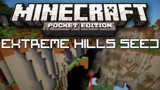 Extreme Hills Seed  Minecraft Pocket Edition [upl. by Teilo]