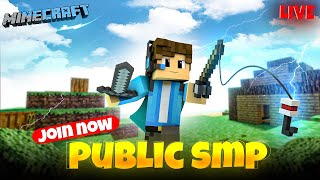 quotJoin the Epic Journey on Public SMP Minecraft  Live [upl. by Erehc]