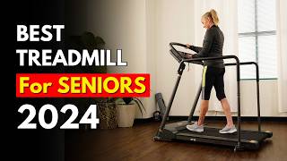 5 Best Treadmill for SENIORS 2024  Best Cushioned Treadmills [upl. by Teevens]