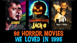 🎃 Terrifying Throwback The Top 92 Scariest Films of 1995 That Will Haunt Your Dreams 😱🎬 [upl. by Liamsi]