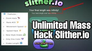 UNLIMITED MASS HÁCK  Slitherio  GameGuardian [upl. by Anasxor]