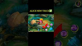 Alice New Tricks mlbb tutorial [upl. by Einnhoj]