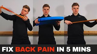 FIX BACK PAIN IN 5 MINS  BACK REHAB AT HOME  JoesPhysio Back care ep1 Paraspinal Muscle Exercises [upl. by Pauli]