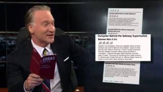 Bill Maher  Survival Guide to Dumpster Diving [upl. by Aicenev]