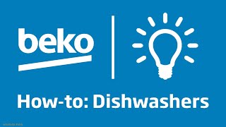 How to install your new Beko dishwasher [upl. by Endaira]