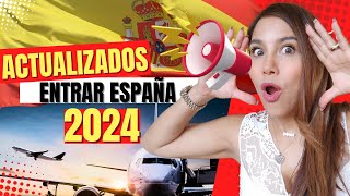 ACTUALIZADO MIGRACIONES 😱😱😱 NUEVOS Requisitos para ENTRAR España 2024 [upl. by Towney]