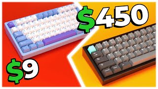 9 Budget Keyboard vs 450 Custom Keyboard Which is Better [upl. by Reel838]