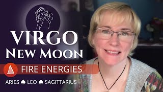 Virgo New Moon Angel Reading for Fire Signs  Business Career Success [upl. by Ettelimay122]