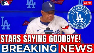 MLB URGENT 2 STARS LEAVING DODGERS THANKS FOR EVERYTHING Los Angeles Dodgers News [upl. by Erland]