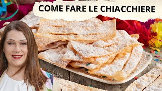 Chiacchiere croccanti e bollose come fare il dolce di Carnevale [upl. by Waine]