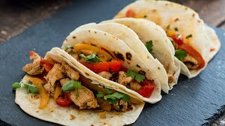 Skillet Chicken Fajitas [upl. by Ghassan]