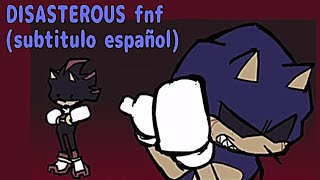 DISASTEROUS fnf subtitulo español [upl. by Eisenstark]