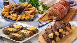 4 Ricette per preparare dei secondi di carne da leccarsi i baffi [upl. by Shelden307]