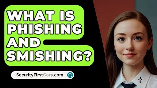 What Is Phishing And Smishing  SecurityFirstCorpcom [upl. by Peadar277]