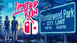 Thimbleweed Park Big Box Edition Unboxing Limited Run GamesNintendo Switch [upl. by Macpherson323]