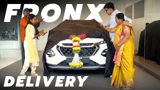 Taking Delivery of 2024 NEXA Fronx🔥  Shivamogga [upl. by Amethyst755]