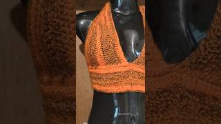 crochet bralette top youtubeshorts handmade diy knitting instagram kpop [upl. by Lebasiram]