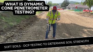 Tensar  DCP Dynamic Cone Penetrometer Testing  Soft Soils [upl. by Ecilahc]