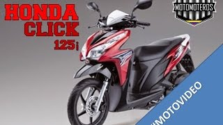 Honda Click 125i TestDrive  MOTOMOTEROS [upl. by Etti]