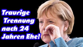 Angela Merkel amp Joachim Sauer Scheidung Traurige Trennung nach 24 Jahren Ehe [upl. by Erdnad]