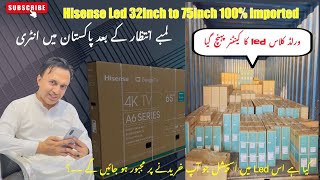 Hisense Led 65A6K Ok Google A6 Series Unboxing New 202425 [upl. by Osicnarf]