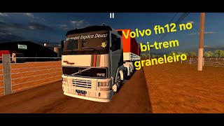 Volvo fh12 no bi trem graneleiro carregado de feijão indo para CuiabáMTWTDS [upl. by Lardner]