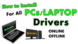 How to Download and Install Drivers after Windows Format [upl. by Snilloc763]