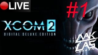 ถ่ายทอดสด Xcom 2 ไหนใครบอกเกมส์นี้ยาก พากย์ไทย Day 1 [upl. by Aeriel]