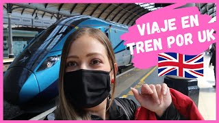 ¿CÓMO ES VIAJAR EN TREN POR EUROPA de Escocia a Inglaterra  UK  Aranza Mendizabal [upl. by Elleinet]