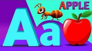 apple video  phonics song toddlers kids song  a for apple [upl. by Amber615]