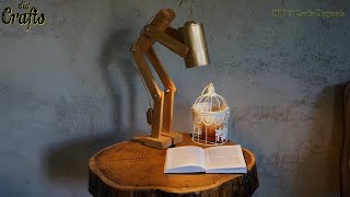 DIY Tin Can Table Lamp [upl. by Suitangi159]