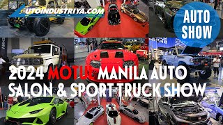 2024 Motul Manila Auto Salon and Sport Truck Show  Manila’s finest cars SUVs and trucks show off [upl. by Shamus]