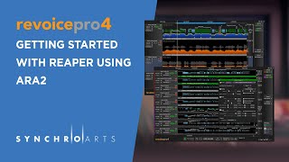 Getting Started with Revoice Pro 4 and Reaper using ARA2 [upl. by Lynnette]