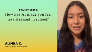 How does AI make students feel less stressed in school [upl. by Larimor]