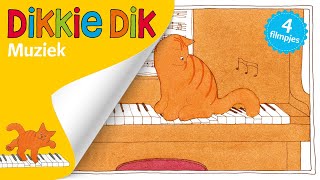 Muziek maken met Dikkie Dik 🎵  Compilatie  Voorleesverhalen voor Kinderen [upl. by Danila]