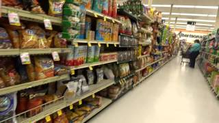 American Grocery Store Food Market Albertsons USA Supermarket Video Review [upl. by Irab]