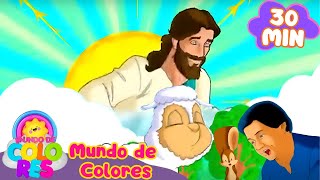 30 Min  Éxitos Infantiles Cristianos🎵🌈  Mundo de Colores🐦🎈🎉 [upl. by Ihcas878]