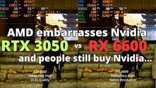 Best GPU under 200 in 2024 RTX 3050 vs RX 6600 The Ultimate Comparison [upl. by Arde]