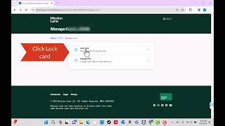 How to Lock Your Mission Lane Card Online [upl. by Rubma534]