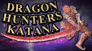 Elden Ring Dragon Hunters Great Katana Has A Powerful Ash Of War [upl. by Attwood]