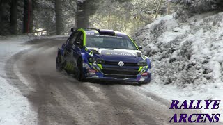 Test Monte Carlo 2022 JeanMichel RAOUX Polo GTI RC2 Rally2 [upl. by Einahpetse]