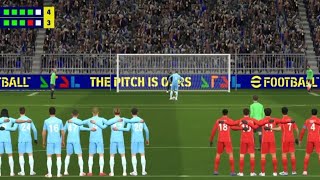 Man City Vs Liverpool New Update penalty shootout 🔥 efootball 25 [upl. by Ahsata]