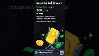 Kucoin referral code [upl. by Alleacim114]