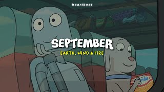 September — Earth Wind amp Fire  Robot Dreams Traducida al Español  Lyrics [upl. by Dougald]