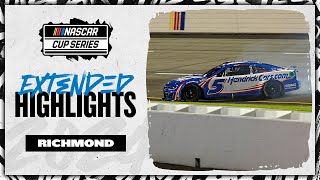 Angry drivers and a thrilling race at Richmond  Extended Highlights from the NASCAR Cup Series [upl. by Ahsead851]