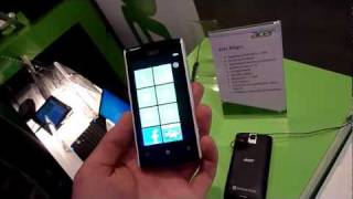 Acer Allegro Smartphone Hands On [upl. by Frulla]