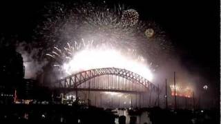 2011 New Years Fireworks Sydney Harbour Bridge Spectacular Finale [upl. by Athal]