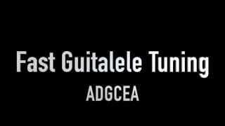 ADGCEA Tuning  Fast Guitalele Tuning [upl. by Aryaz]