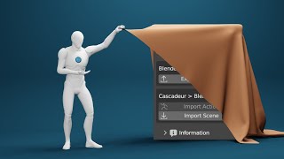 Blender addon for Cascadeur  Teaser [upl. by Goss8]